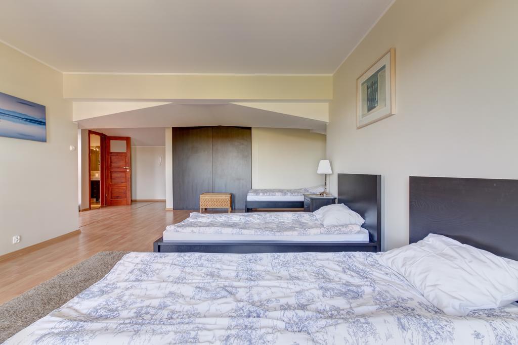 Panorama Apartment - Happy Hours ソポト 部屋 写真